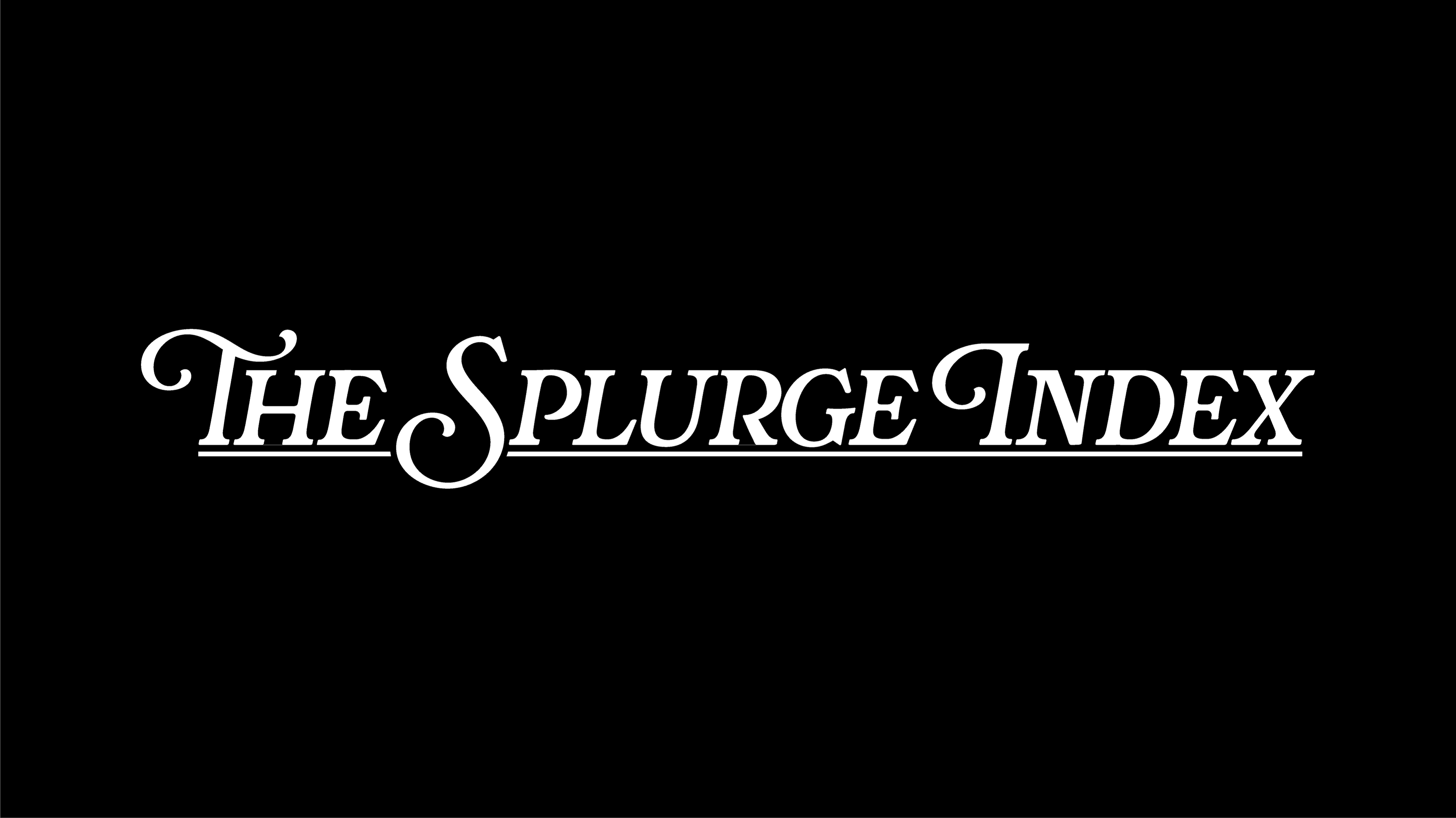 The Splurge Index.com 2