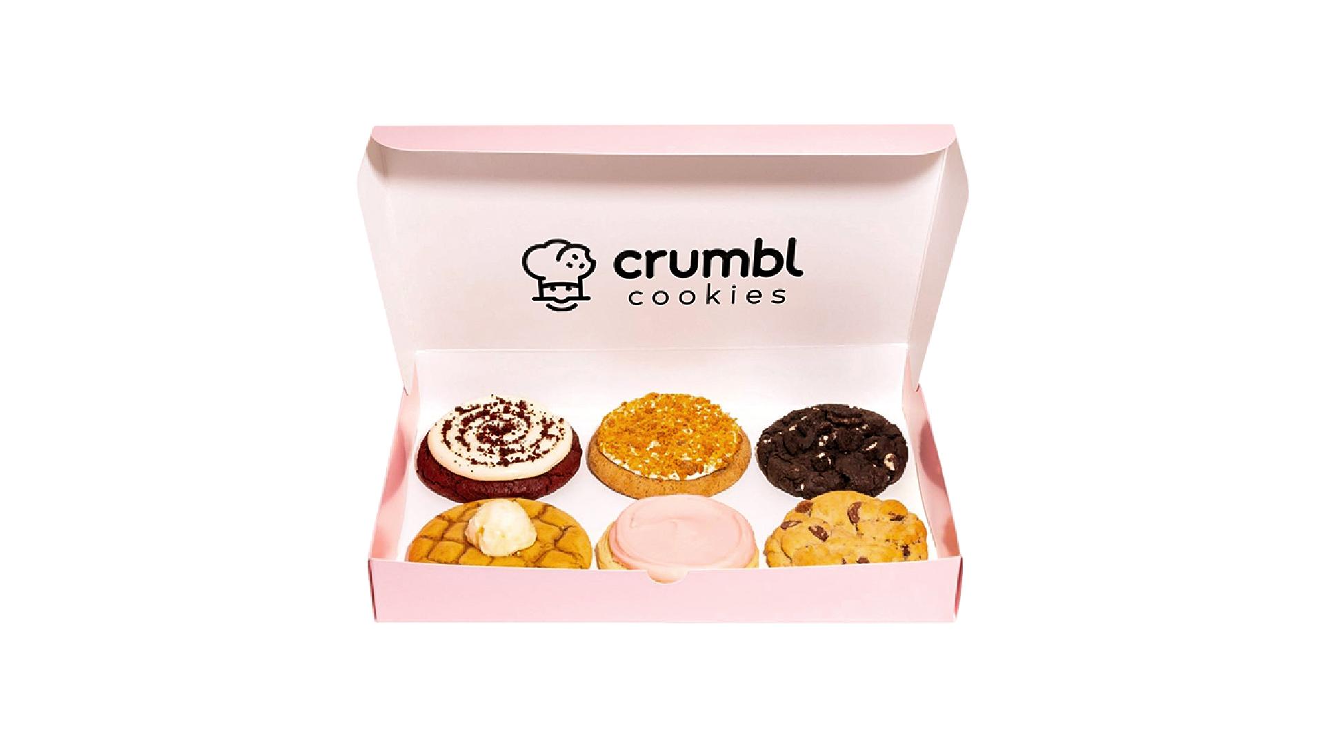 Crumbl Cookies Packaging