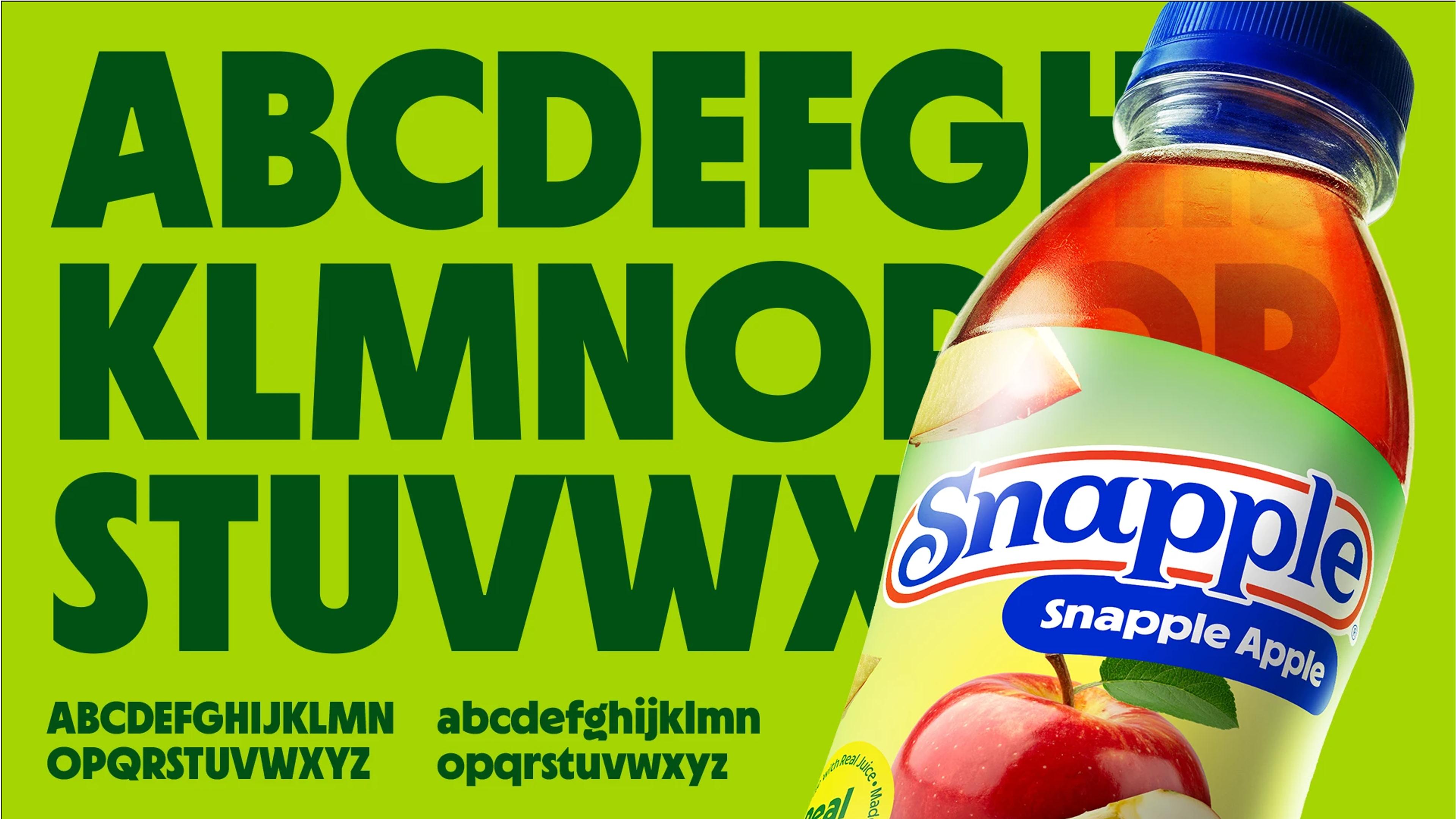 Snapple new branding