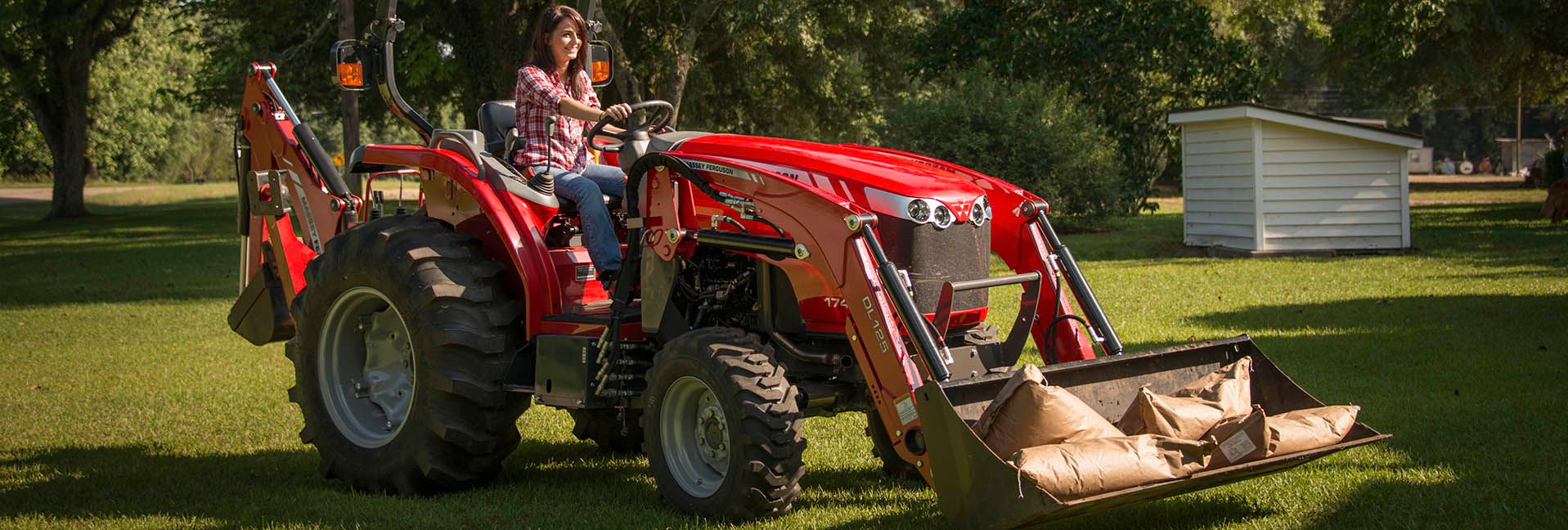 Compact Tractors: 45 hp or less