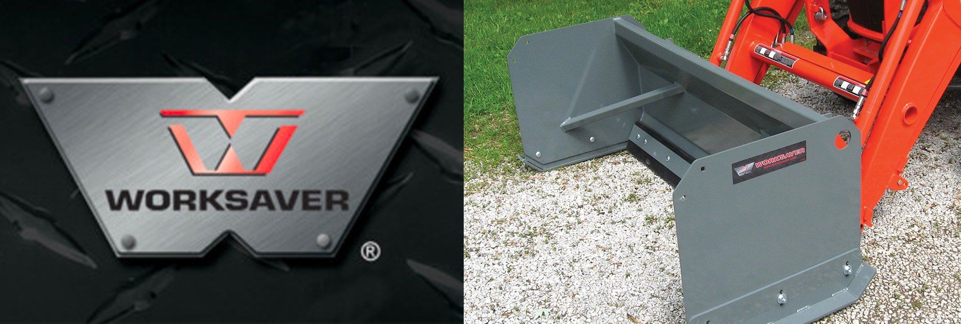 Worksaver’s 24-Series snow pusher