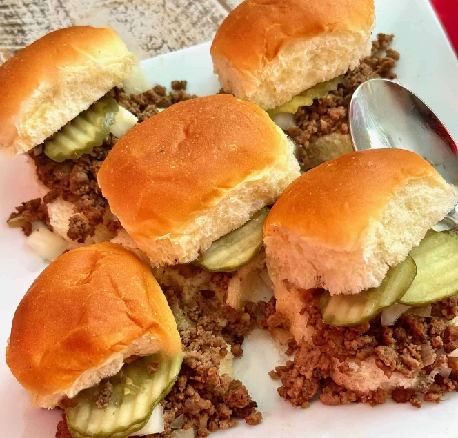 Iowa Maid-Rite-Style Sandwich Sliders Recipe