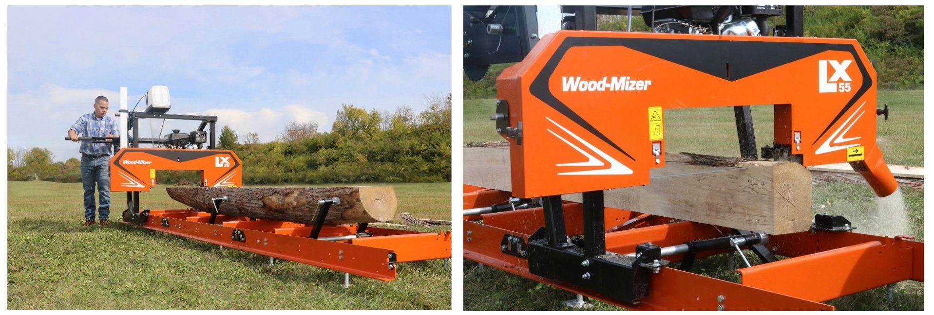 Wood-Mizer Introduces Entry-Level LX55 Portable Sawmill