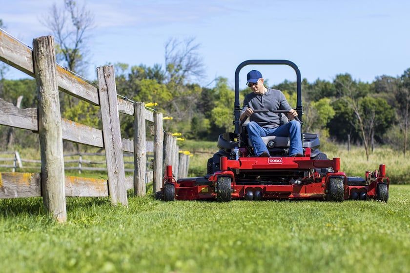 Acreage mowing discount