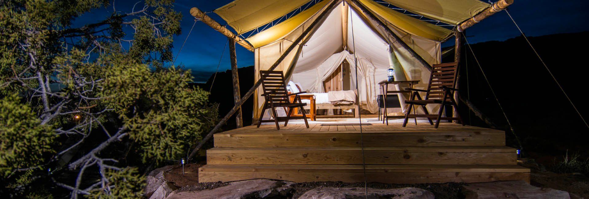 Going Glamping, An elegant twist on outdoor life