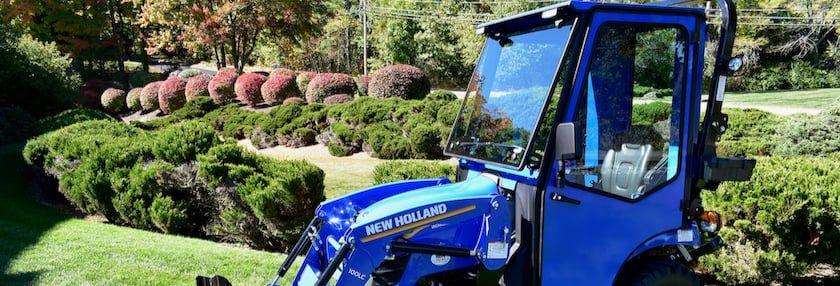 New All-Steel Cab for New Holland Workmaster 25S Sub-Compact Tractors