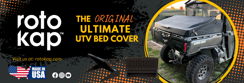 Introducing RotoKAP the Ultimate UTV Bed Cover: Expertly Crafted in the USA!