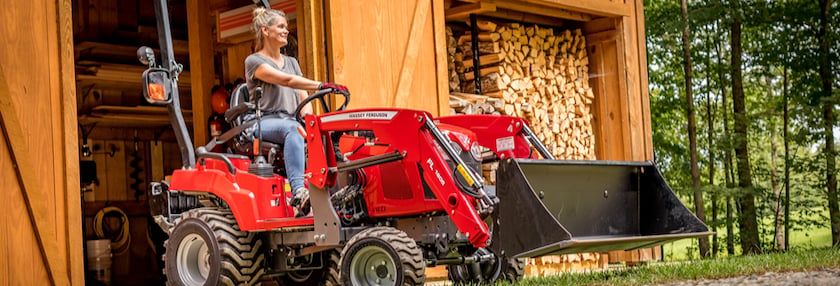 Acreage tractors and discount mowers