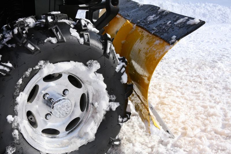 Yes, Your UTV Can Plow Snow