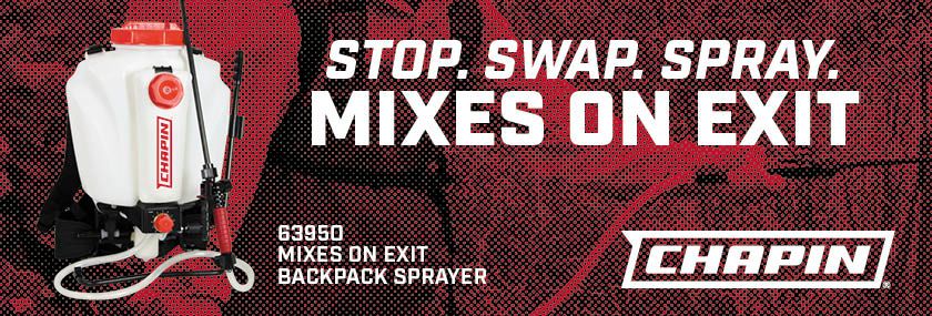 Chapin Mixes On Exit Backpack Sprayer