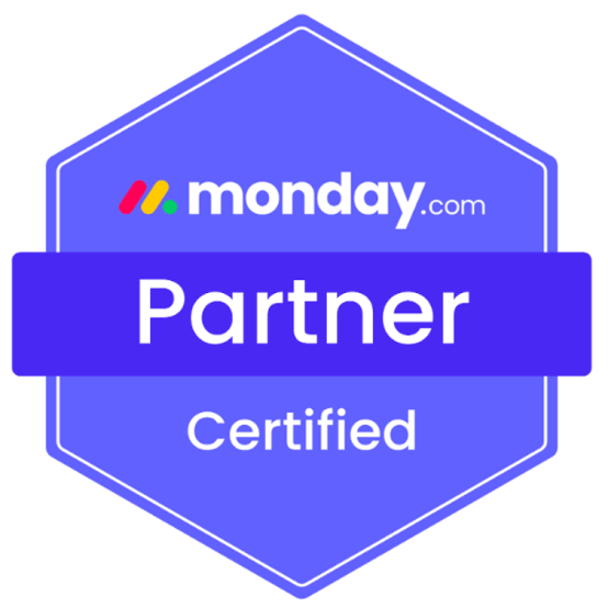 Monday.com Partner Certification badge