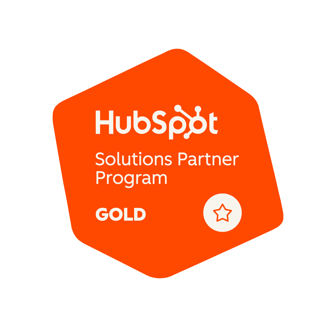 HubSpot Gold Solutions Partner badge