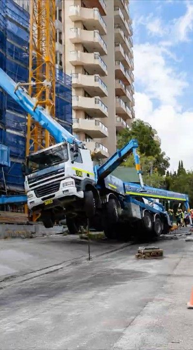 Construction Boom Lift Video Production