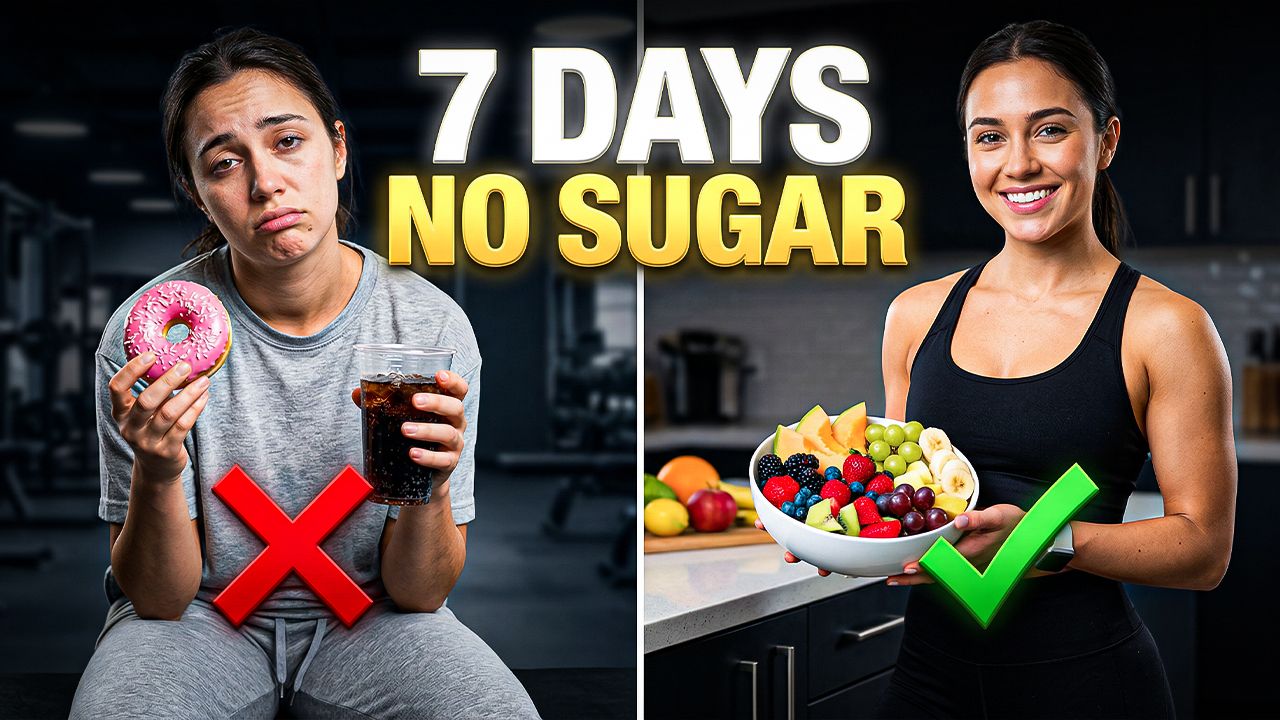 7 Days Without Sugar (Fitness Challenge girl)