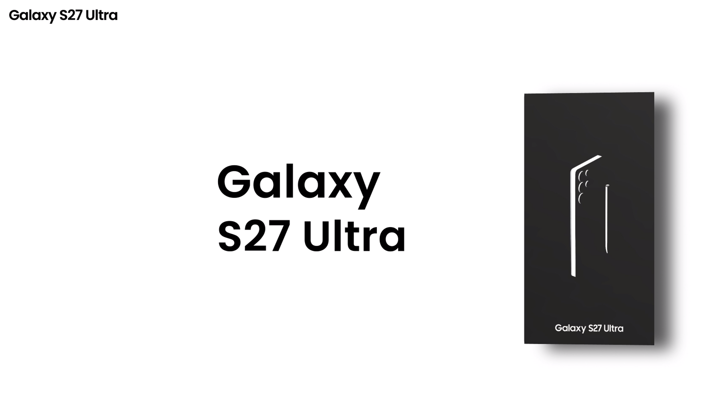 Samsung S27 Ultra  