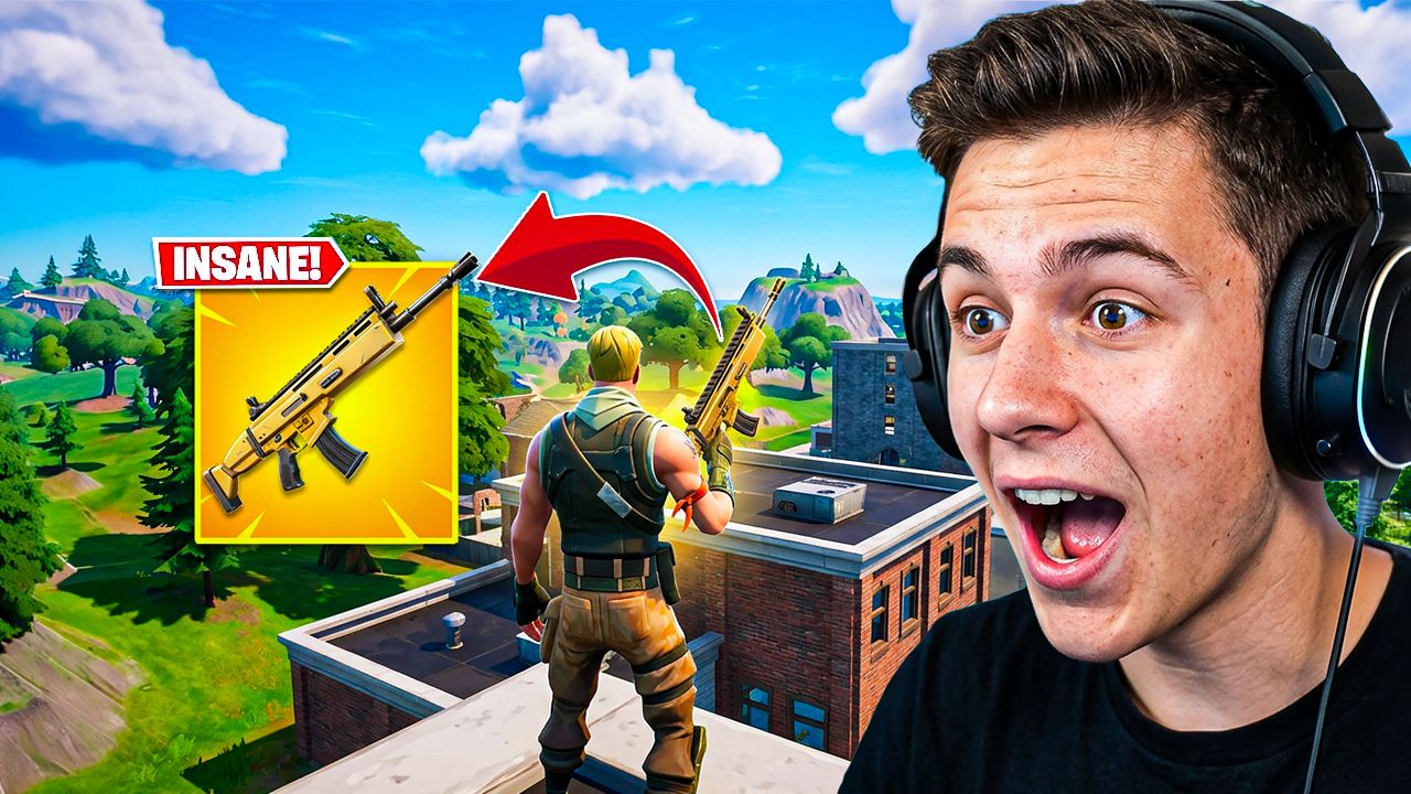 Tried Winning Fortnite only using this gun