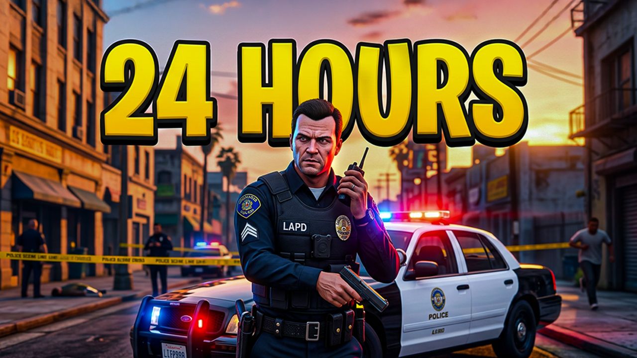 I Tried Living as a Cop in GTA 5