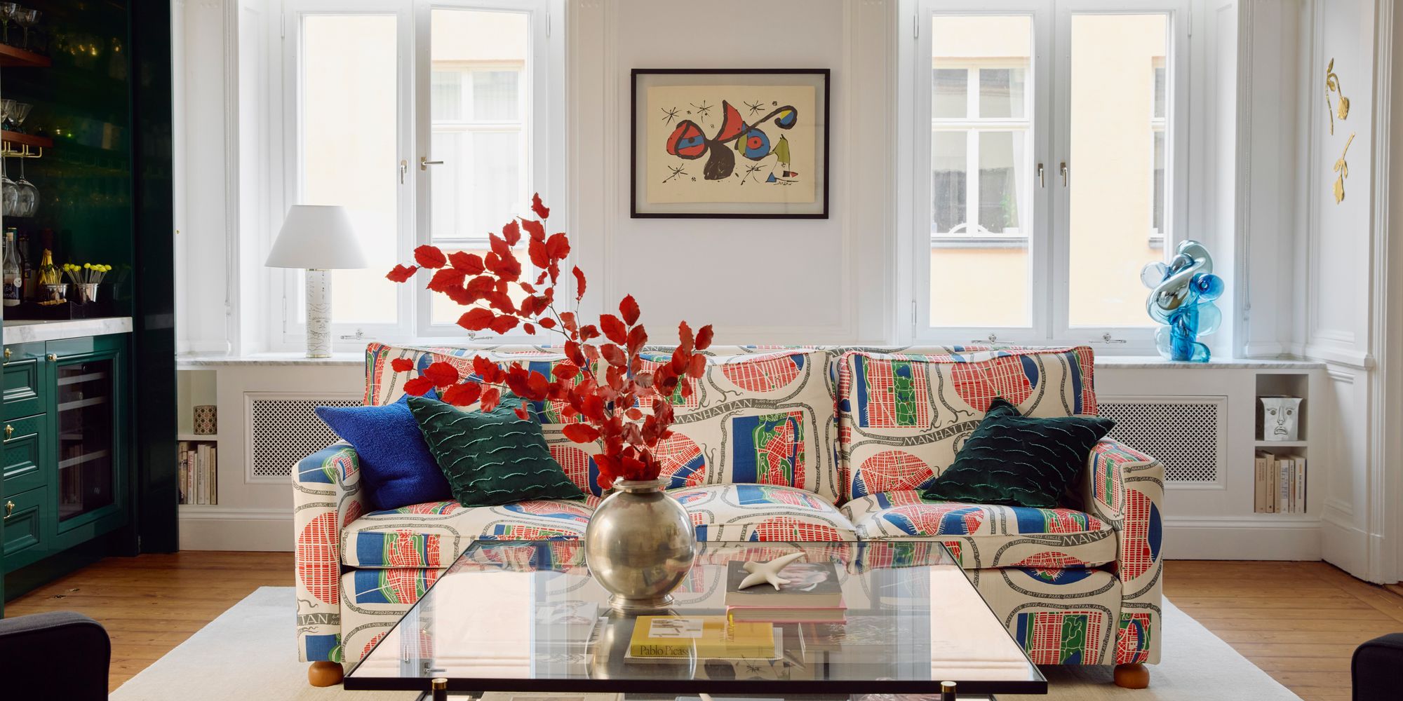 Vasastan Apartment Living Room