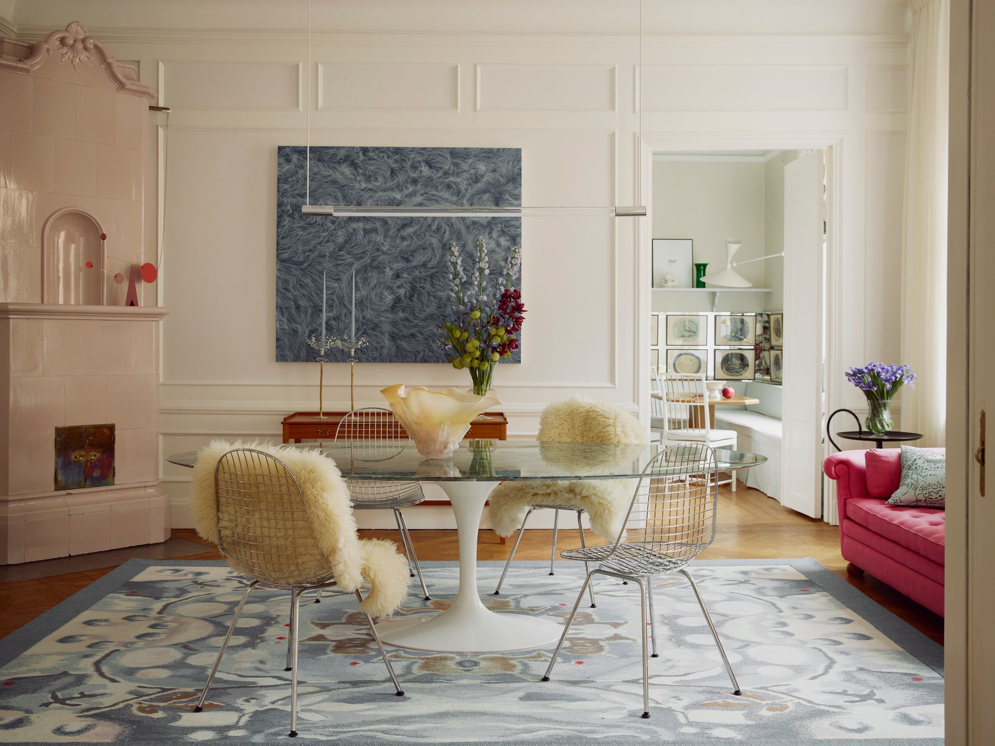Vasastan Apartment Dining Room