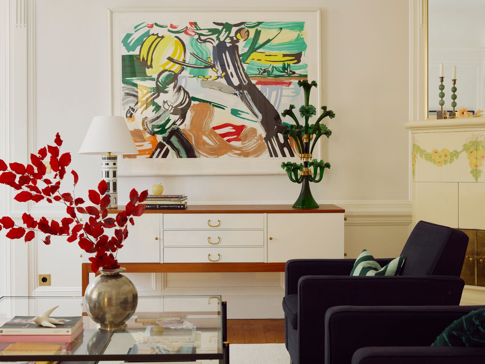 Vasastan Apartment Living Room