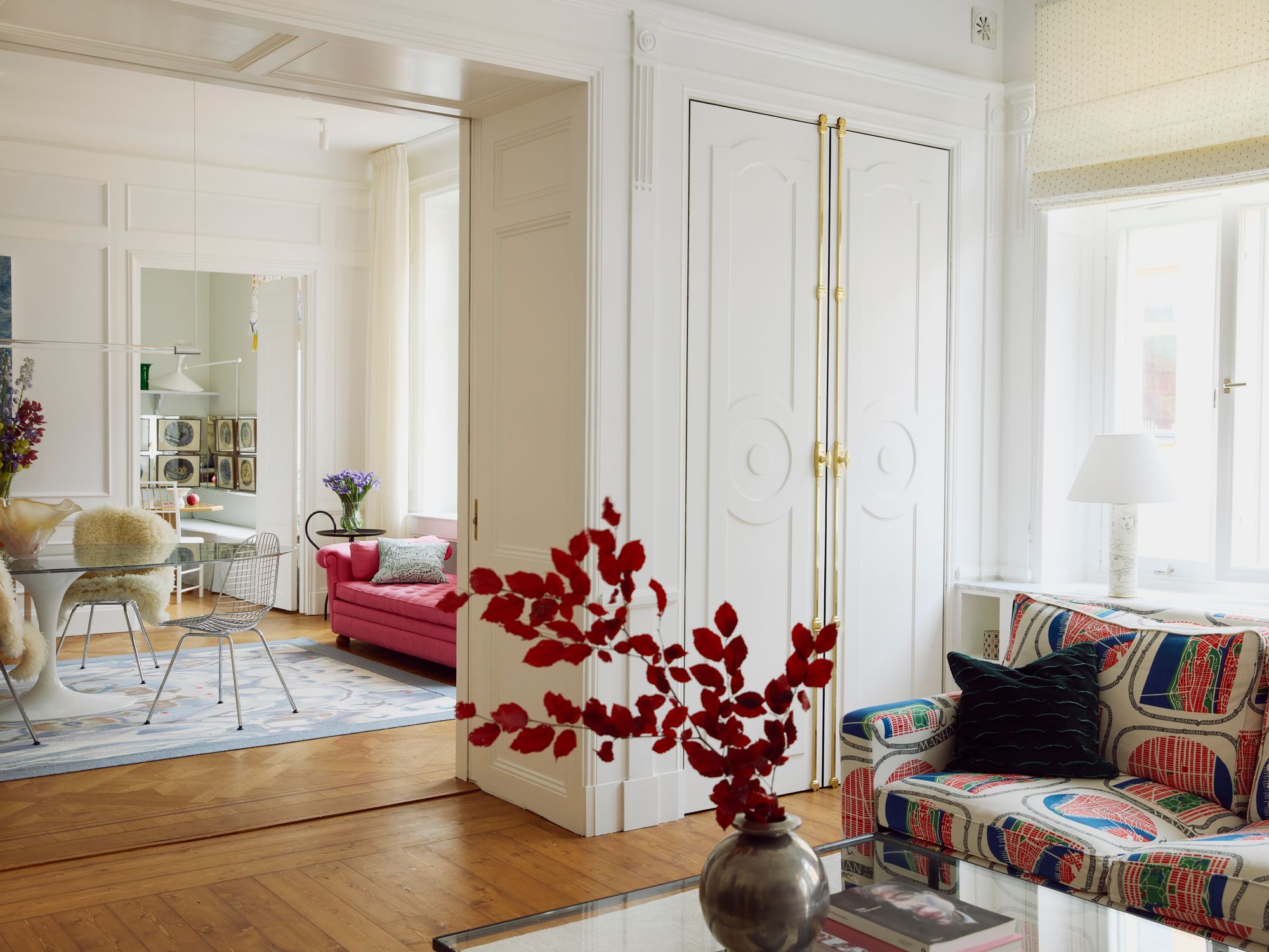 Vasastan Apartment Living Room