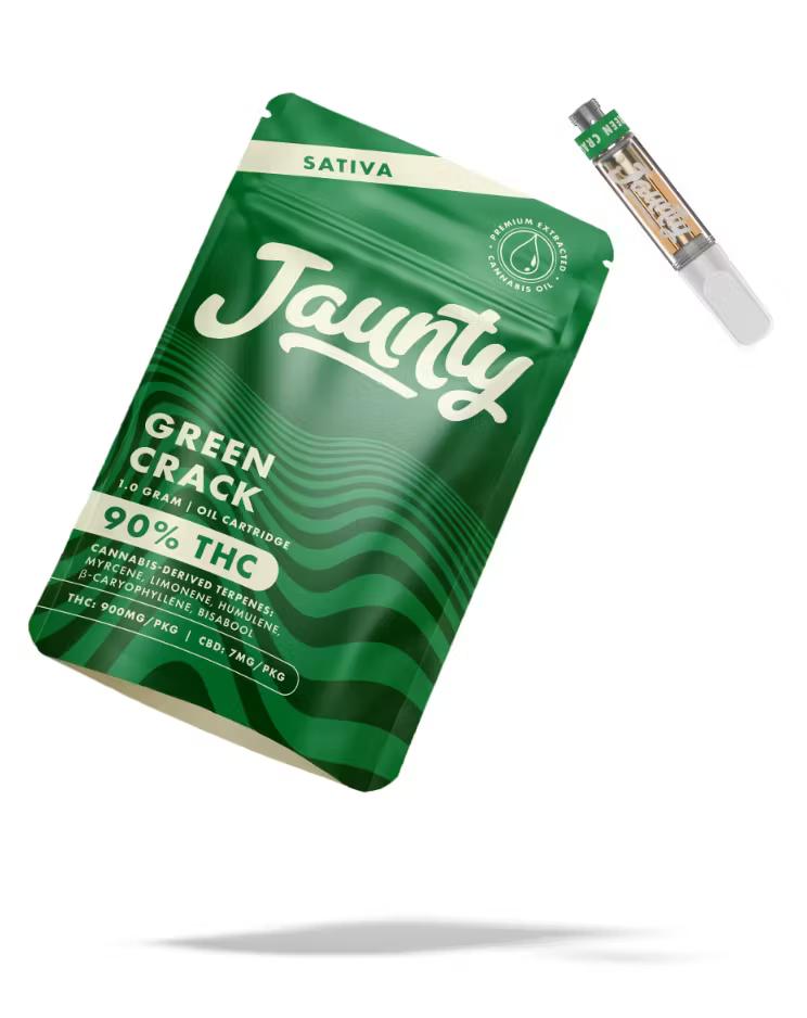 Jaunty THC 510 Vape Cartridge (1g) – 10 Pack (Wholesale)