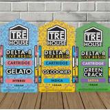 TRĒ House Delta-8 + Live THCA Disposable Vape Pen 1g