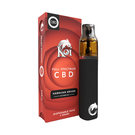KOI Full-Spectrum CBD Disposable Vape (Up to 3000 Puffs) – 10 Pack (Wholesale)