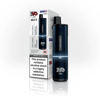 Bulk IVG Air 4-in-1 Rechargeable Vape – 5 Pack (Wholesale)
