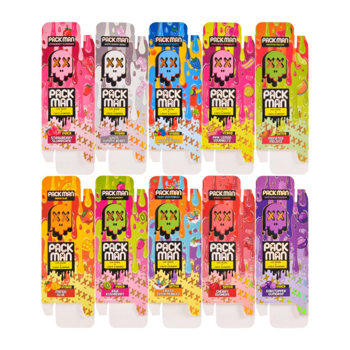 Packman Mini 1 g Disposable - Watermelon Ice (5 Pack)
