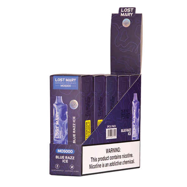 Lost Mary MO5000 - Blue Razz Ice