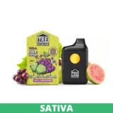 TRĒ House Delta-8 + Live THCA Disposable - Gelato