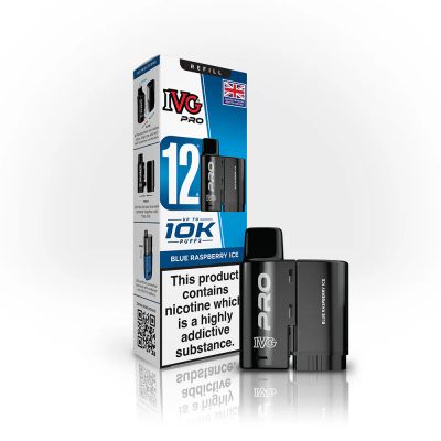 Bulk IVG Pro 12 Prefilled Pod Vape Kit – 5 Pack (wholesale)
