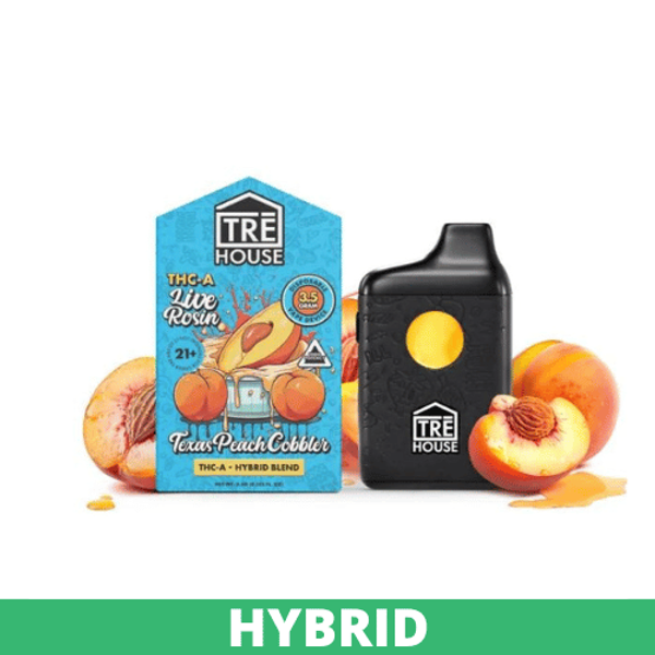 TRĒ House Delta-8 + Live THCA Disposable Vape Pen (3.5g) – 5 Pack (Wholesale)