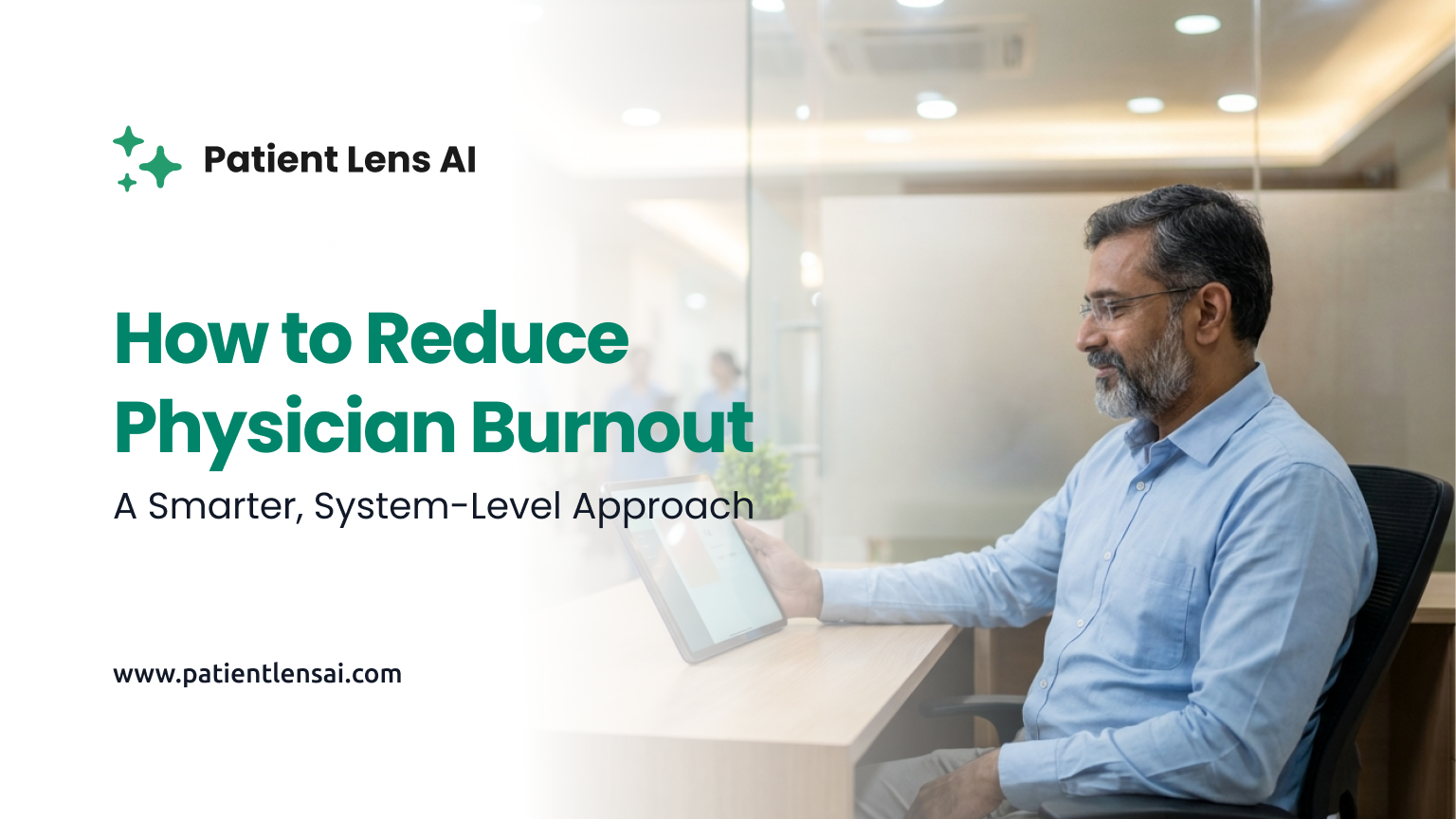 How to Reduce Physician Burnout: A Smarter, System-Level Approach