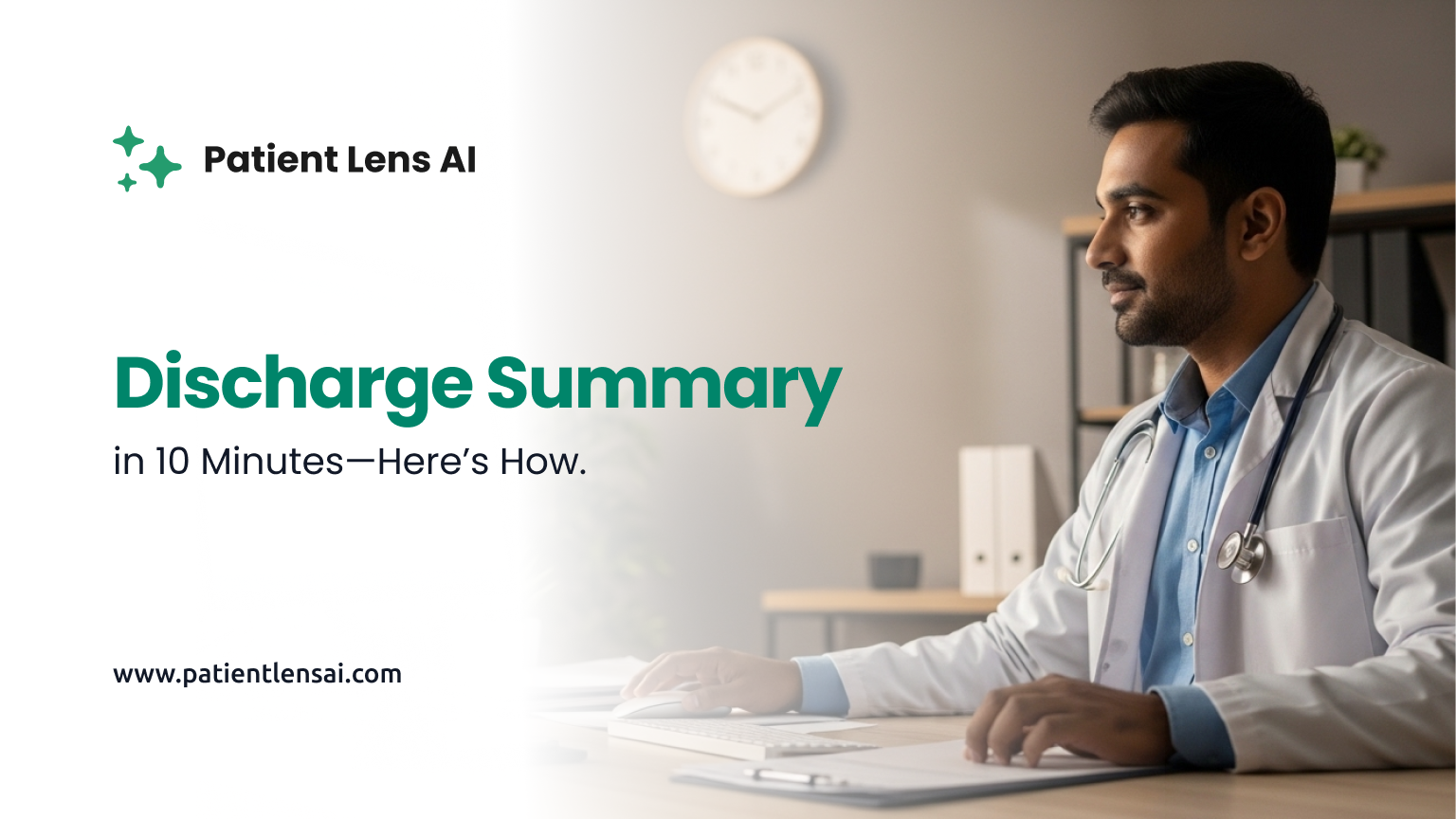 Create a Discharge Summary in Under 10 Minutes. Here’s How.