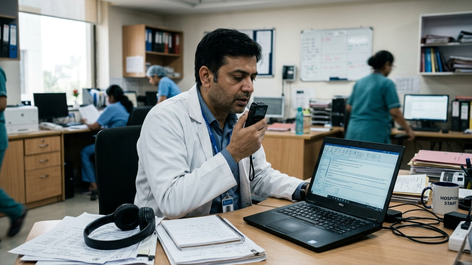 Why Hospitals Are Replacing Manual Transcription with AI