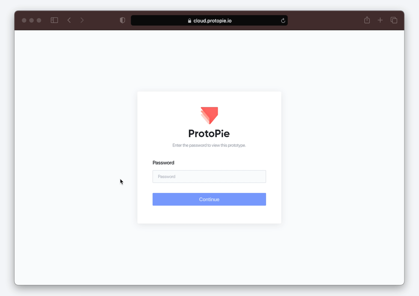 Requiring password to enter gif