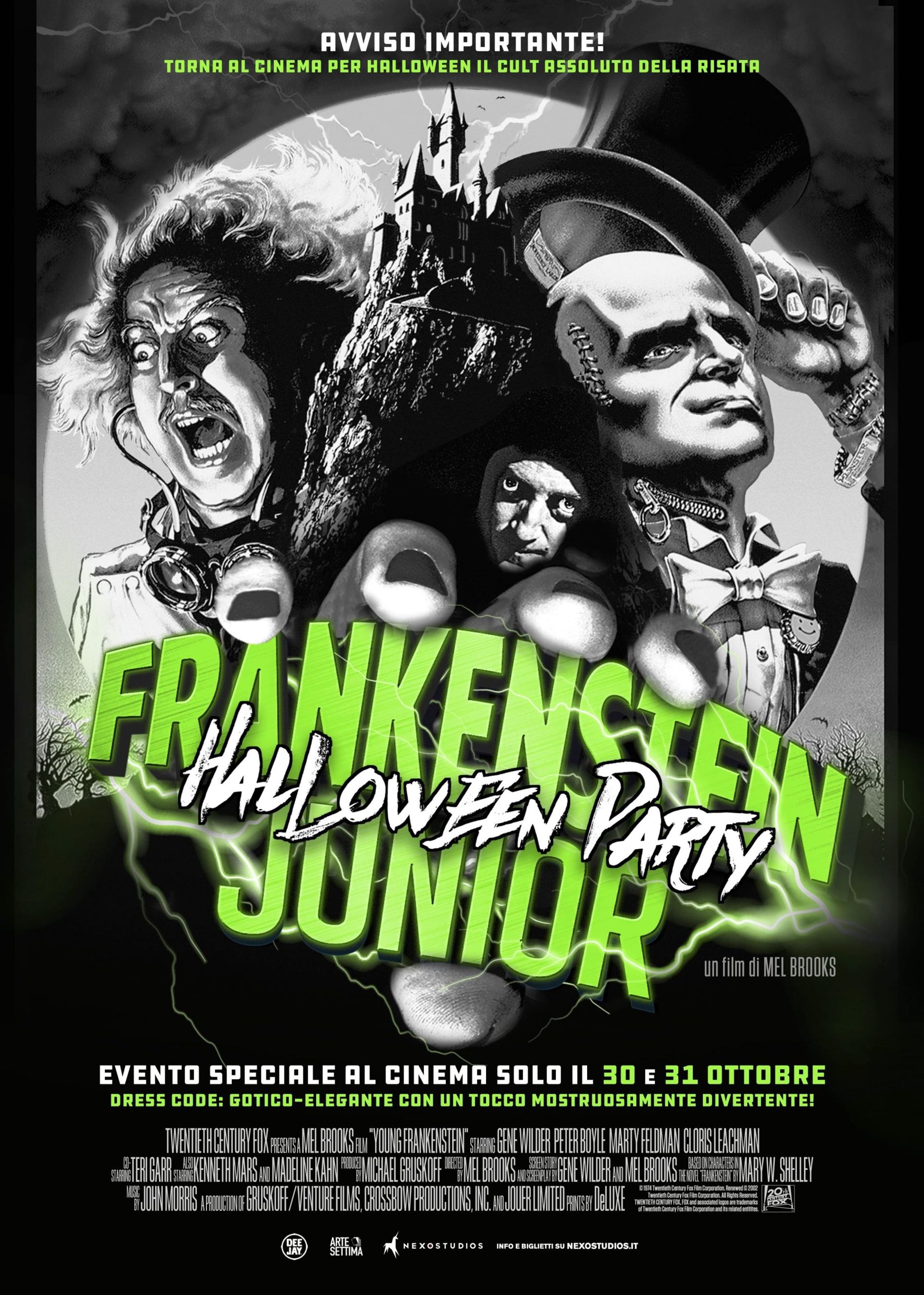 Frankenstein Junior. Halloween Party