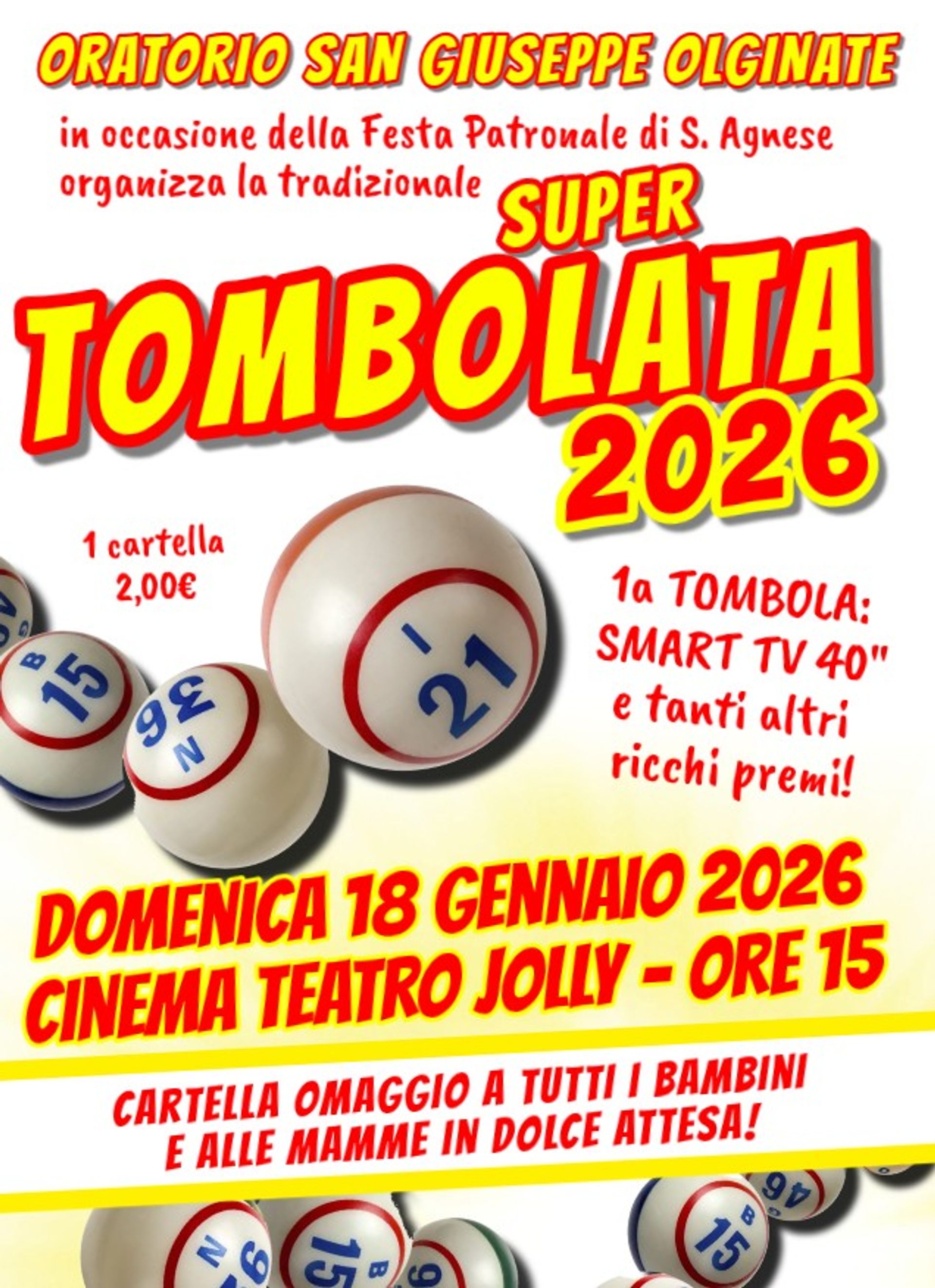SUPER TOMBOLATA 2026