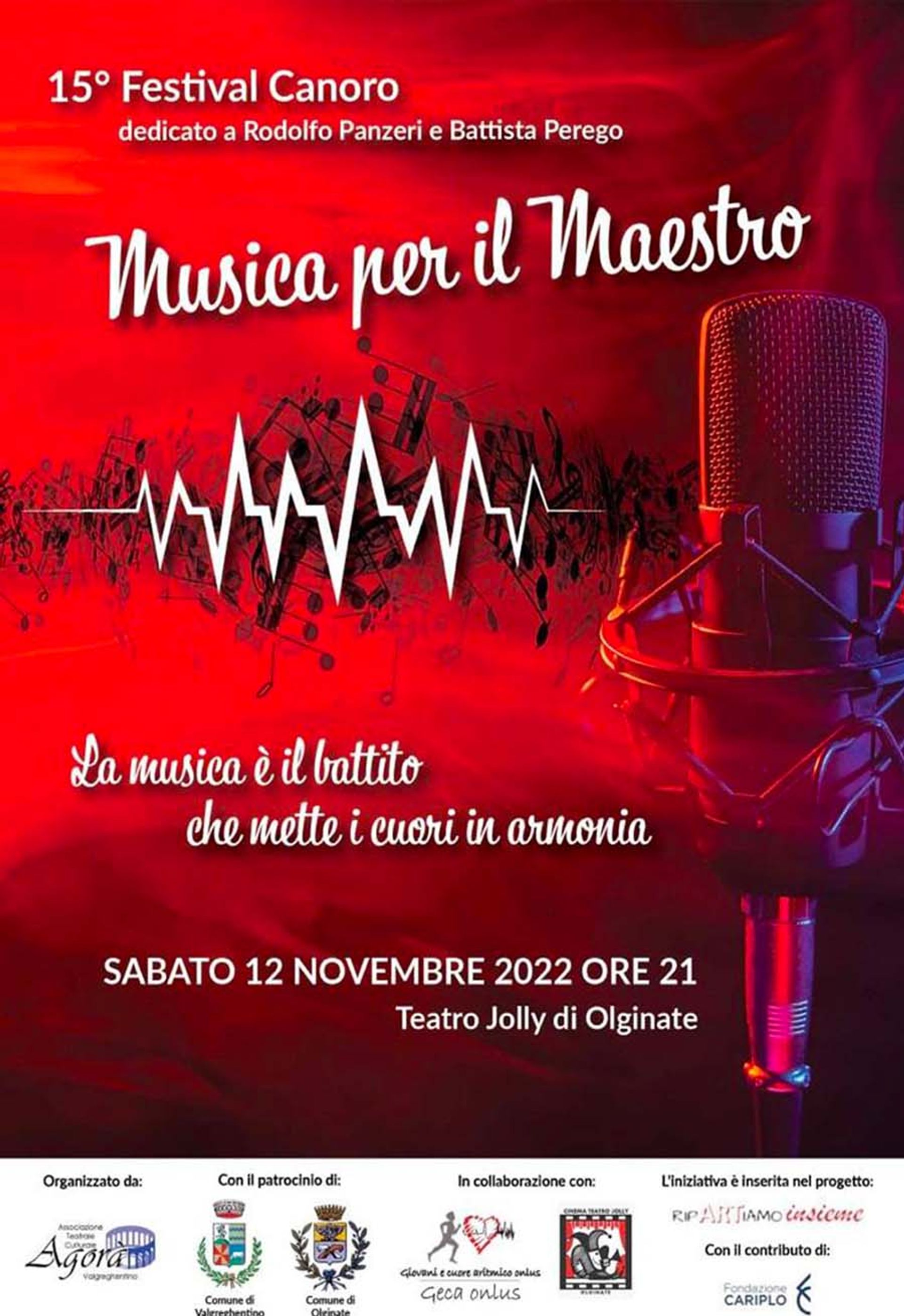 15° FESTIVAL CANORO MUSICA PER IL MAESTRO