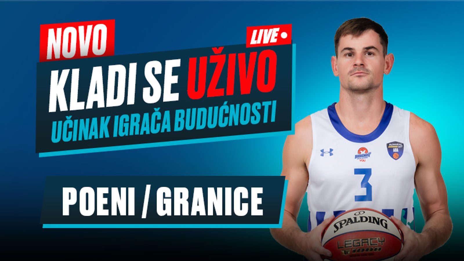 KLADI SE UŽIVO NA UČINAK IGRAČA