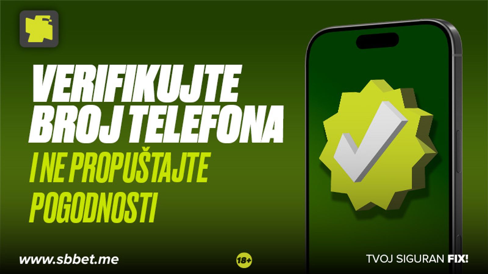 VERIFIKACIJA BROJA TELEFONA