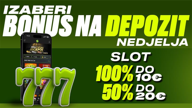 IZABERI SVOJ SLOT BONUS