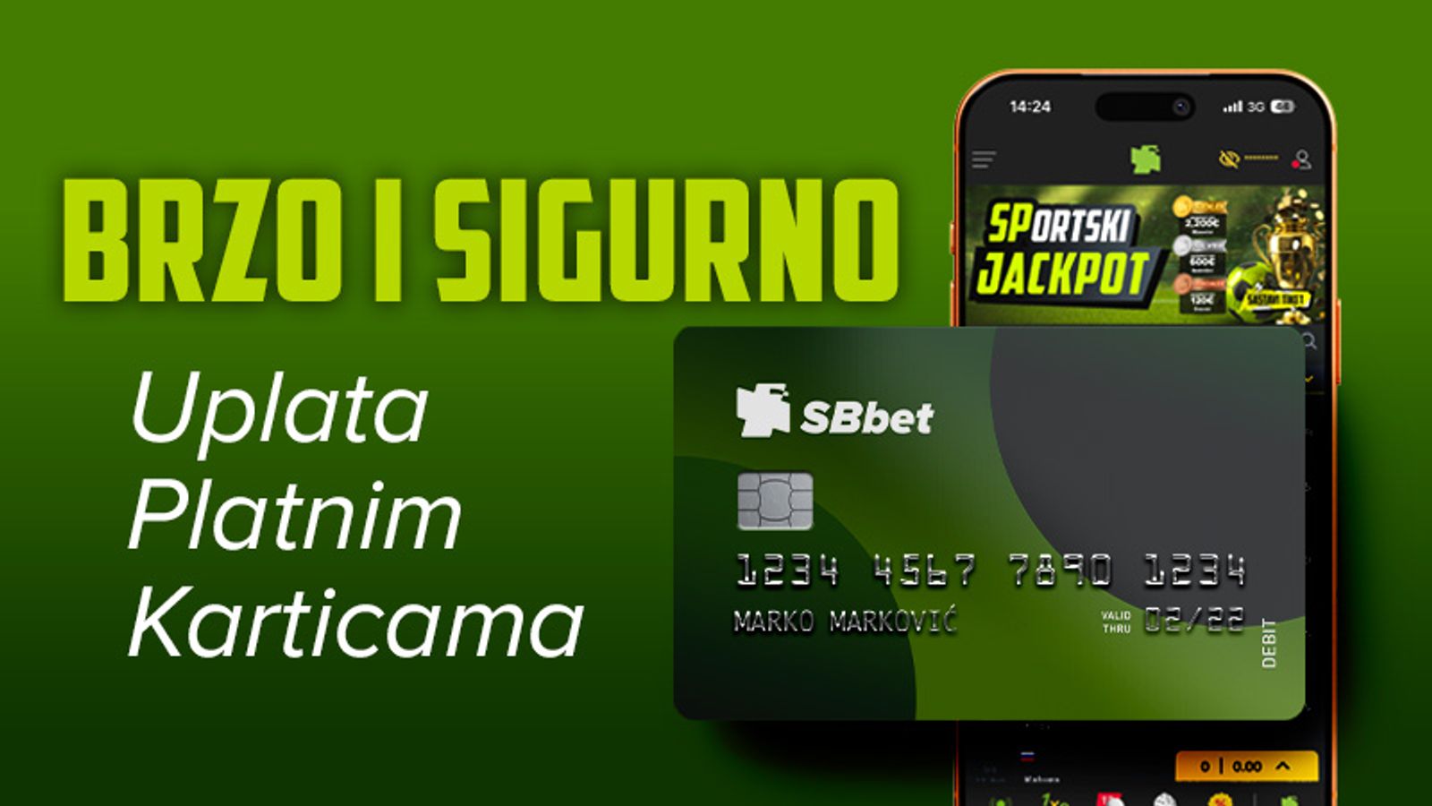 UPLATI DEPOZIT BRZO I SIGURNO!