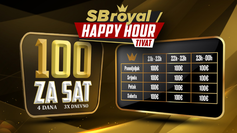 ISKORISTI HAPPY HOUR!