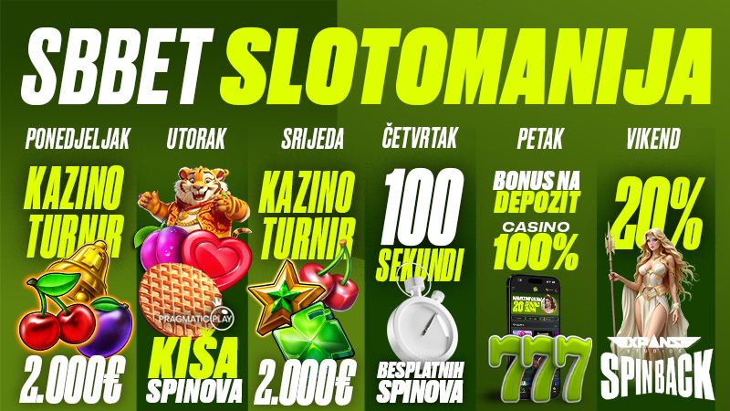 SBBET JUNSKA SLOTOMANIJA