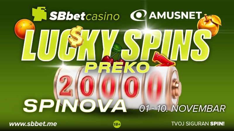ČEKA TE PREKO 20.000 SPINOVA