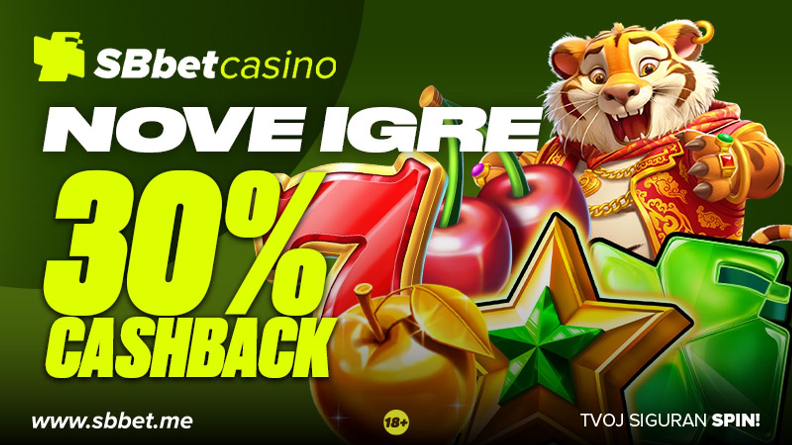 CASHBACK – NOVE IGRE!