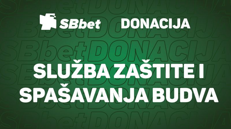 DONACIJA SLUŽBI ZAŠTITE I SPAŠAVANJA BUDVA